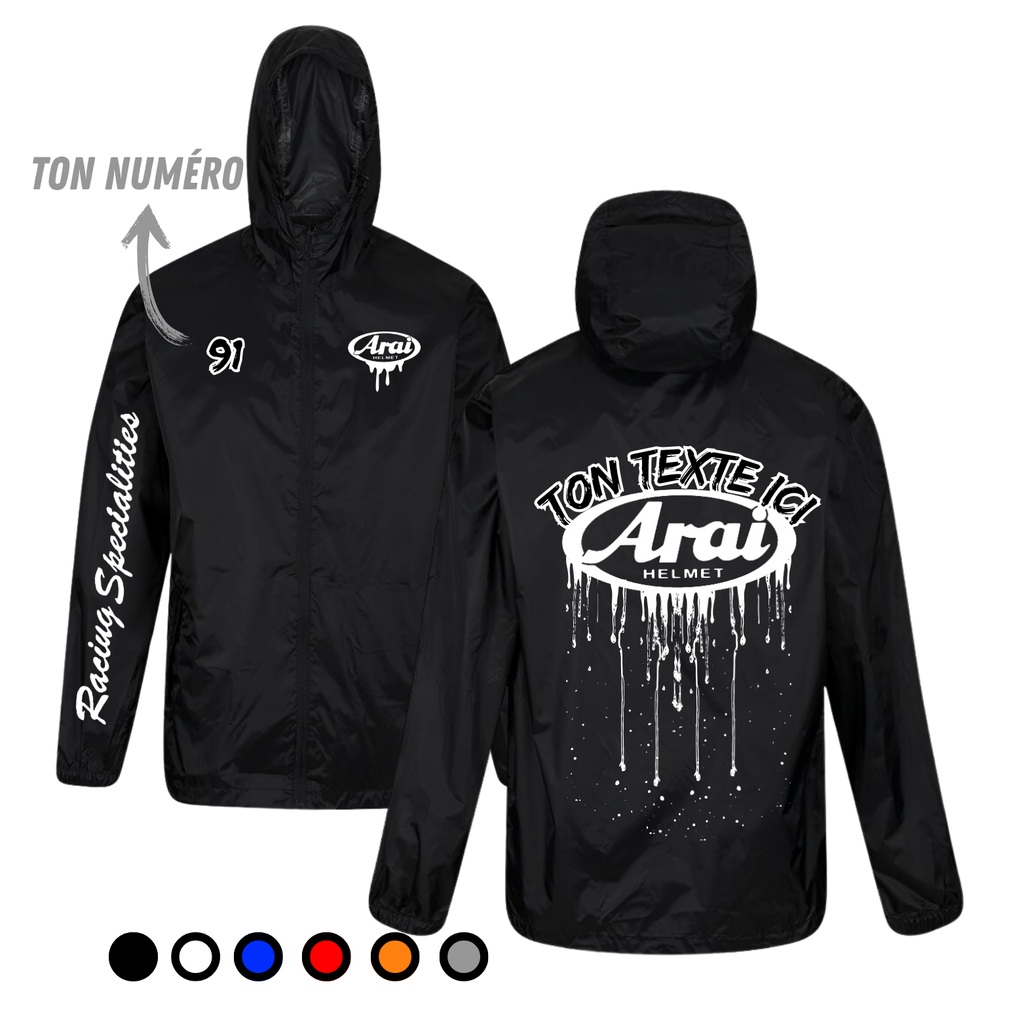 K-way Arai - street édition - Personnalisé