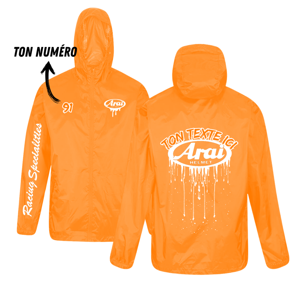 K-way Arai - street édition - Personnalisé