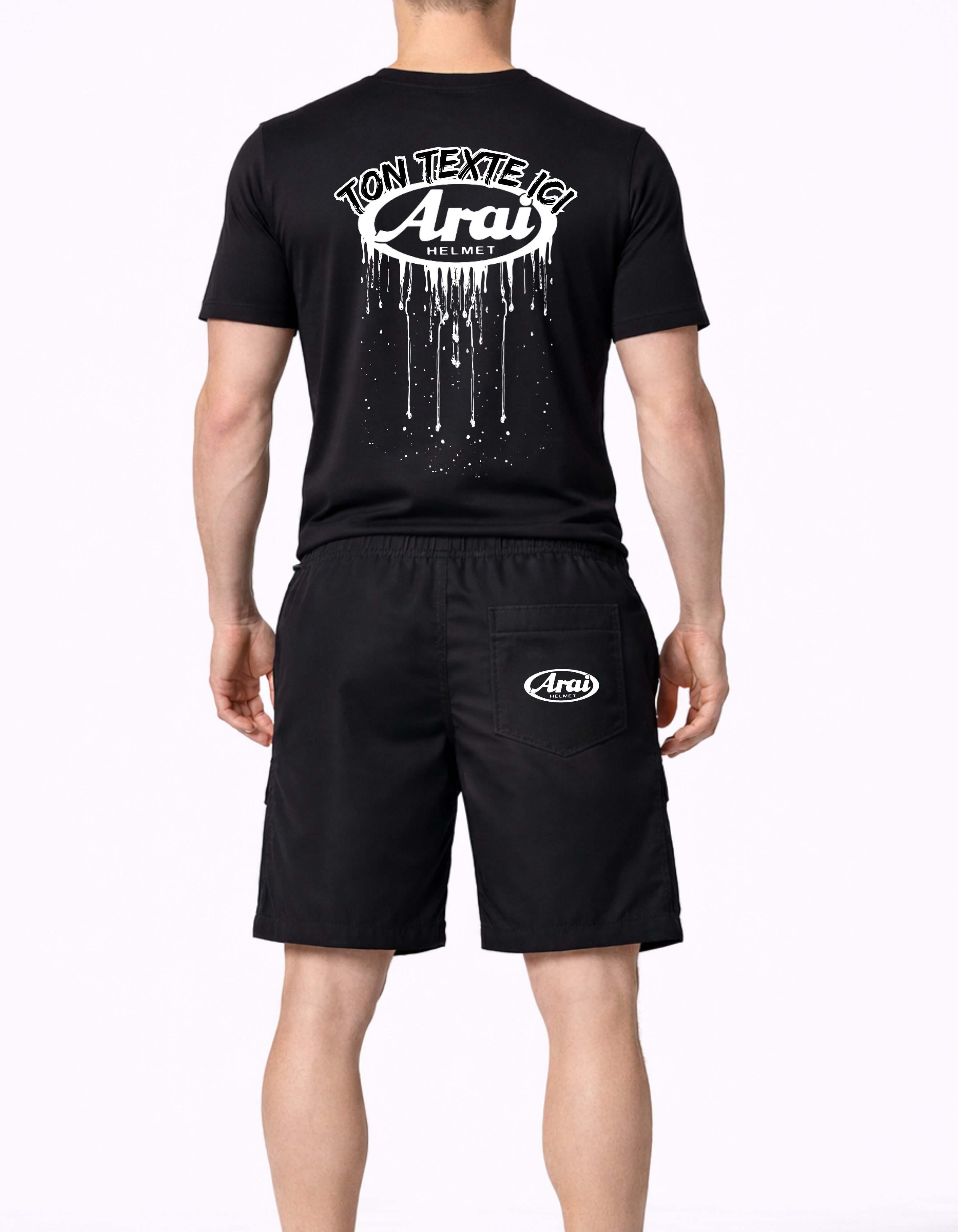 T-shirt Arai - street édition - Personnalisé