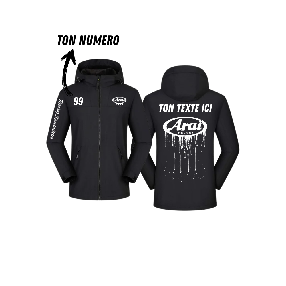 Veste Arai personnalisée - Street edition