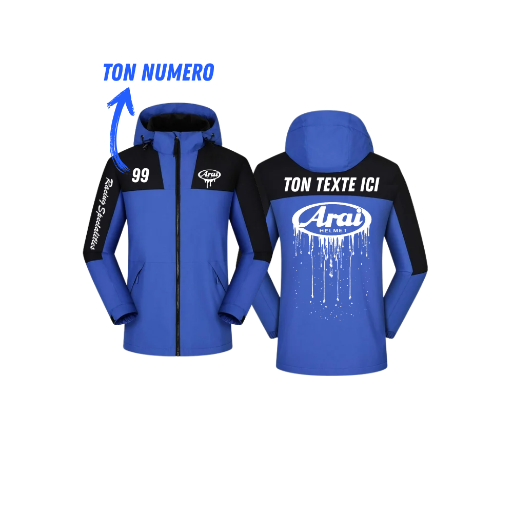 Veste Arai personnalisée - Street edition