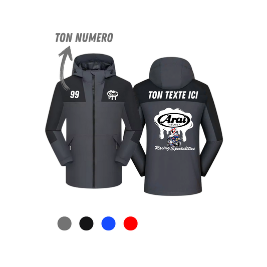 Veste Arai personnalisée - Splash édition