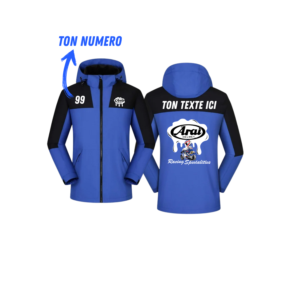 Veste Arai personnalisée - Splash édition