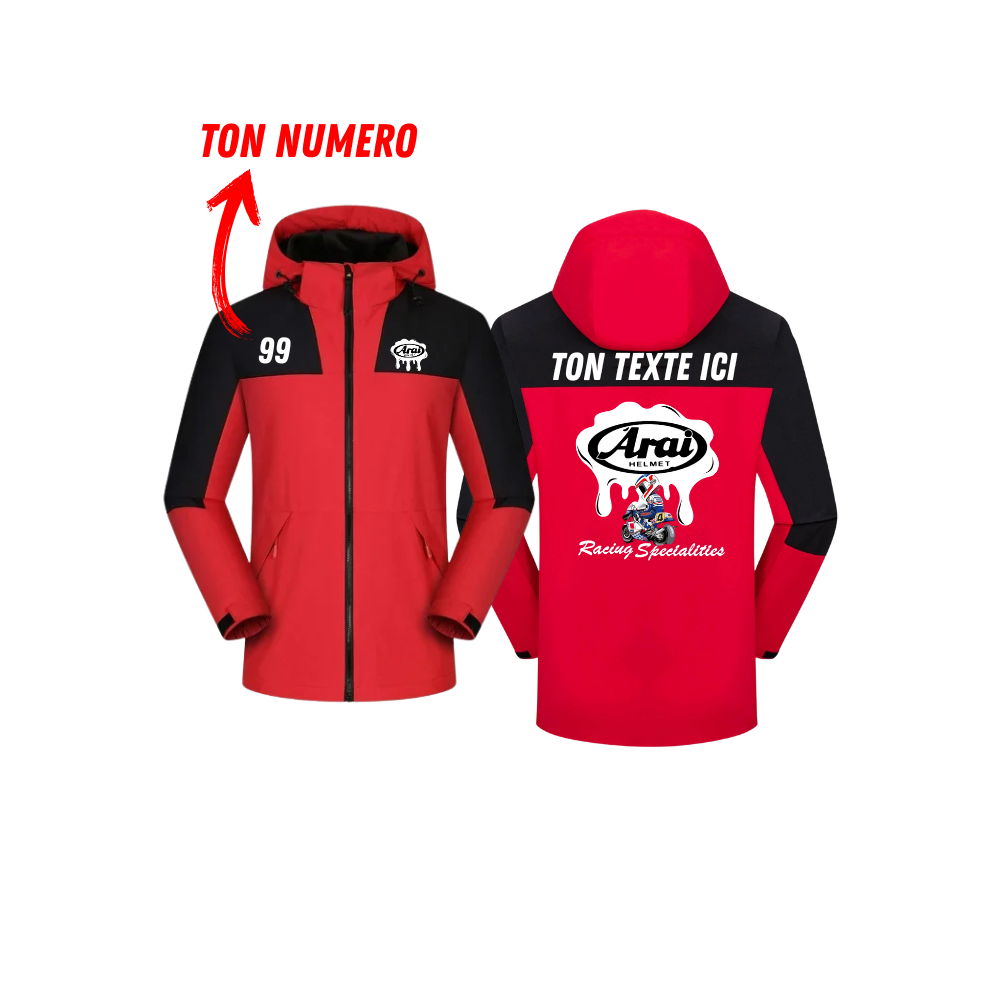 Veste Arai personnalisée - Splash édition