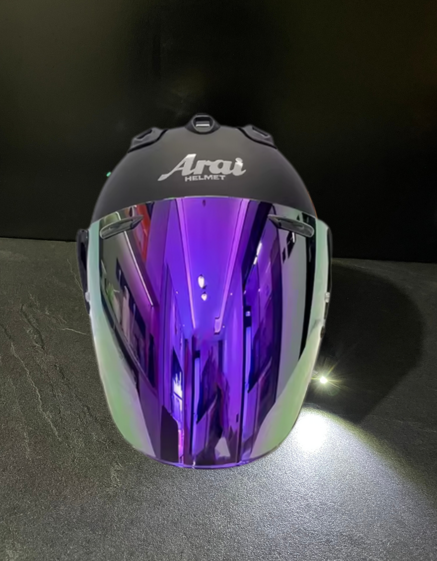 Casque Vz-ram - Noir mat + intercom led