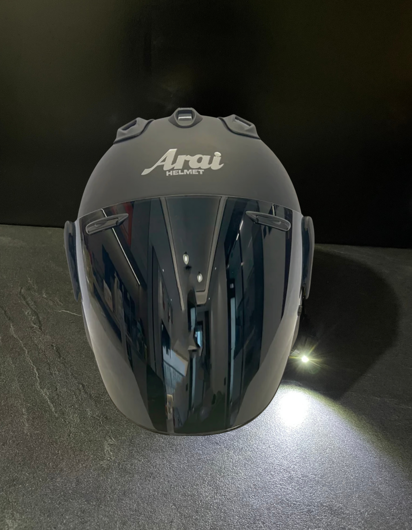 Casque Vz-ram - Noir mat + intercom led