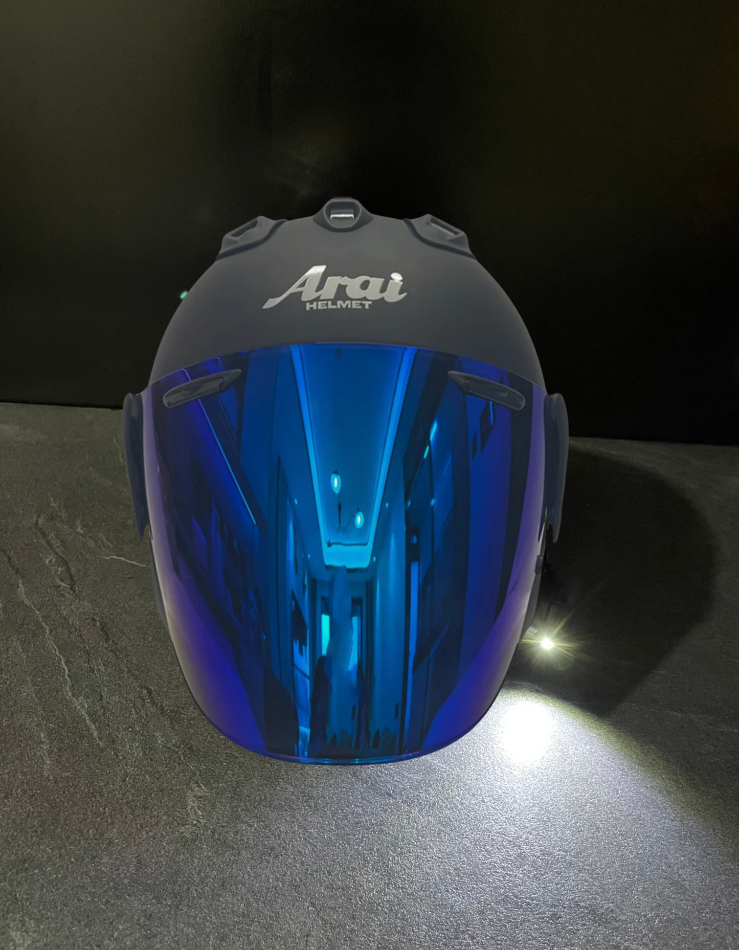 Casque Vz-ram - Noir mat + intercom led