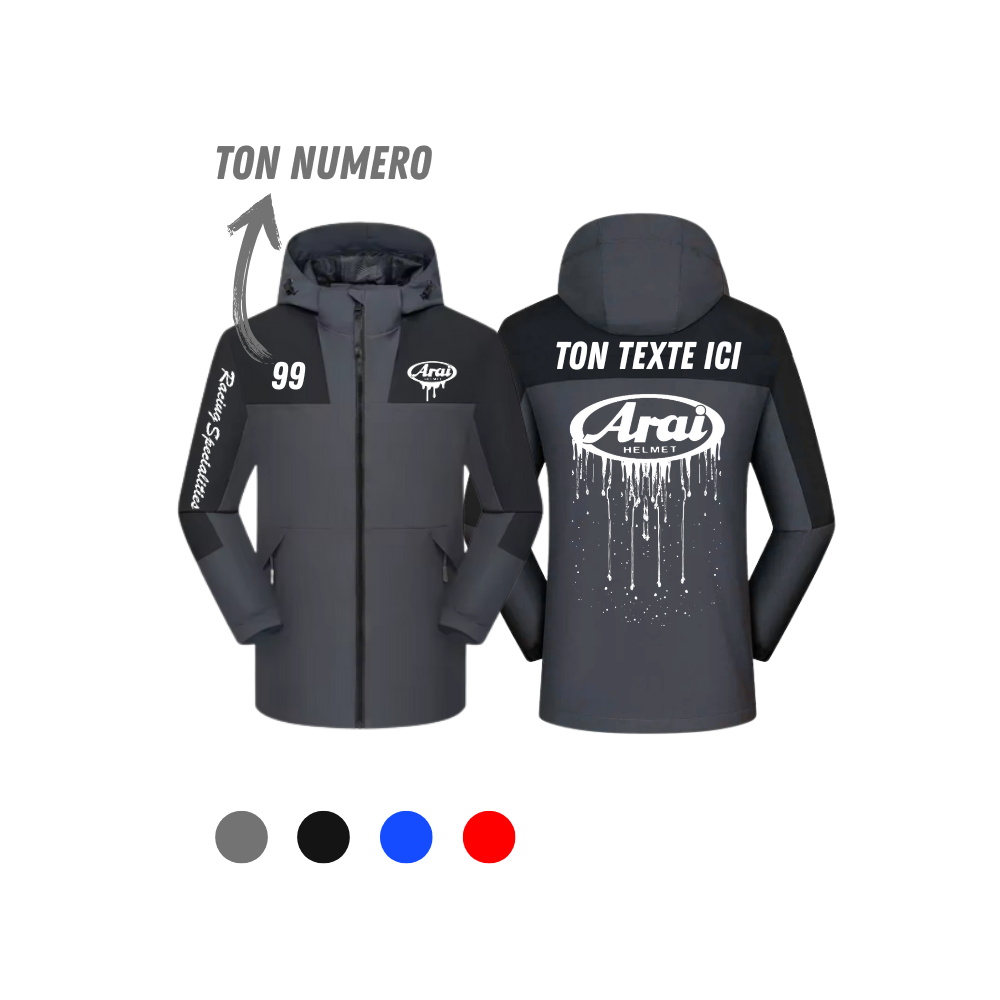 Veste Arai personnalisée - Street edition